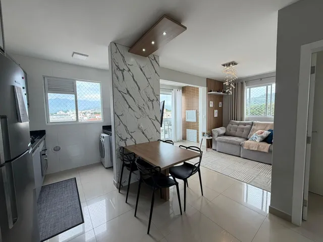 Imagem 6: Belíssimo Apartamento com Móveis Planejados e Sacada Gourmet - Aririú em Palhoça/SC