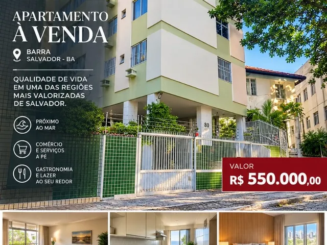Imagem: APARTAMENTO À VENDA NA BARRA 146 m²