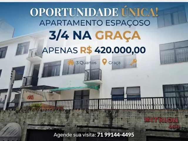 Imagem: OPORTUNIDADE NA GRAÇA 3/4 COM 100 m² R$