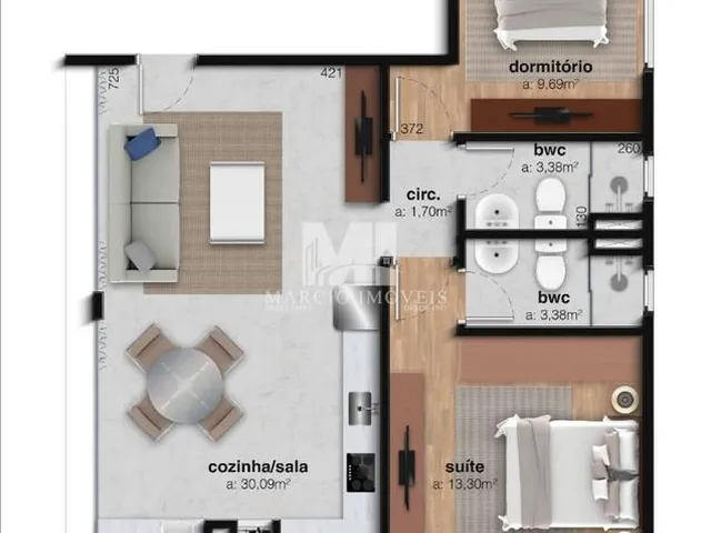 Imagem 4: Quadra do mar por R$ 607 mil