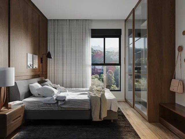 Imagem 14: Apartamento com 1 suíte, 2 dormitórios, no bairro América, com 1 vaga de garagem