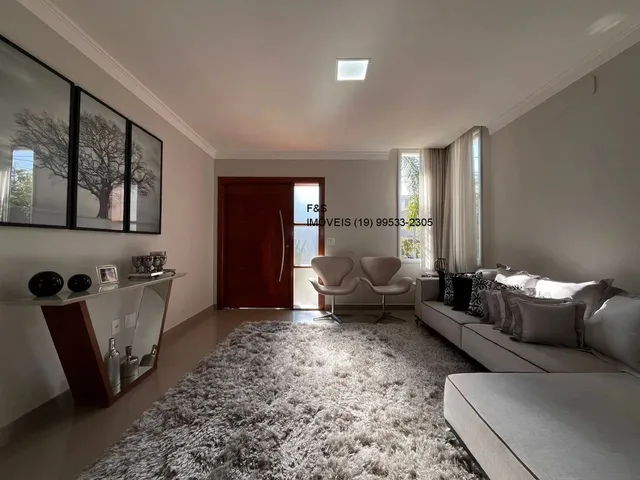Imagem 10: Luxuosa mansão de 5 suítes no Swiss Park Campinas-SP 331 m² 3 salas 5 banheiros 4