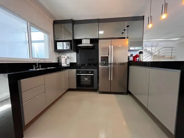 Imagem 9: Luxuosa mansão de 5 suítes no Swiss Park Campinas-SP 331 m² 3 salas 5 banheiros 4