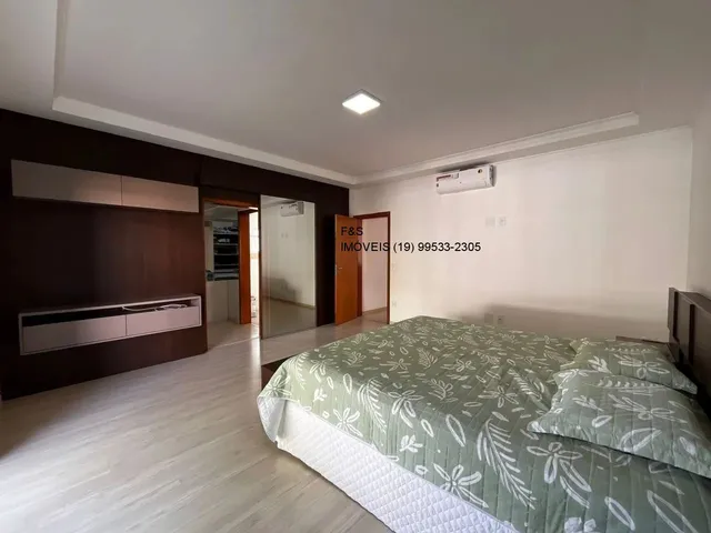 Imagem 13: Luxuosa mansão de 5 suítes no Swiss Park Campinas-SP 331 m² 3 salas 5 banheiros 4