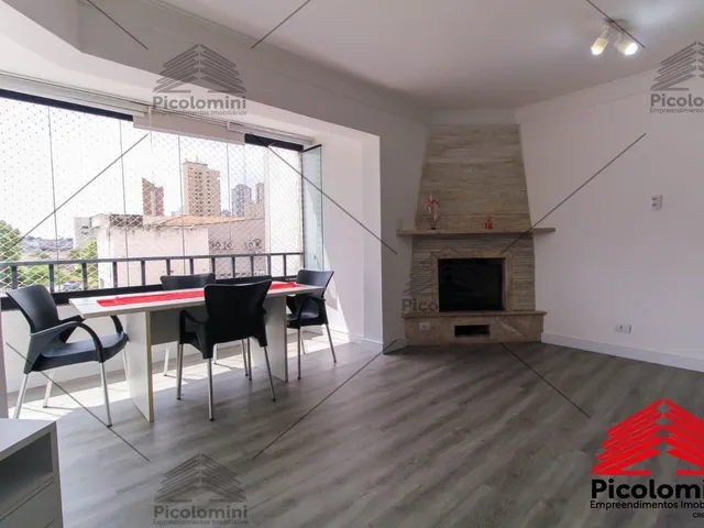Imagem 13: Apartamento à venda Anália Franco com 82 metros, 3 quartos, sala com lareira e Sacada
