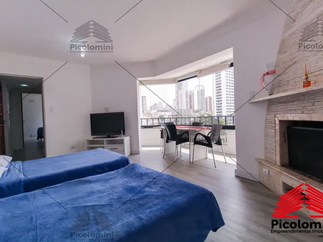 Imagem 3: Apartamento à venda Anália Franco com 82 metros, 3 quartos, sala com lareira e Sacada