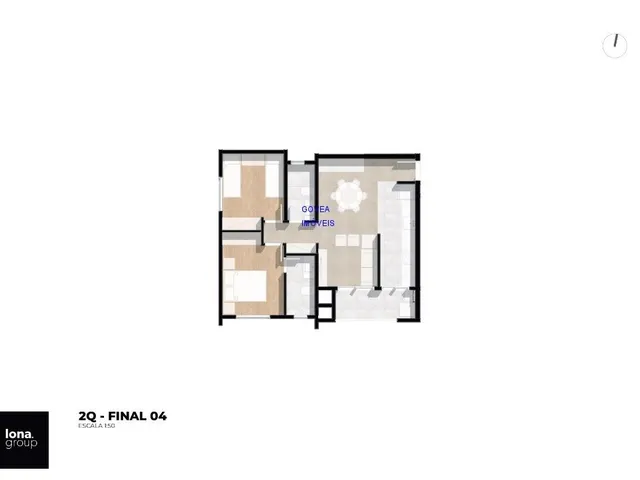 Imagem 13: Apartamentos de 54 a 117 m² de área privativa, ENTRADA PARCELADA ATÉ 60X, bairro
