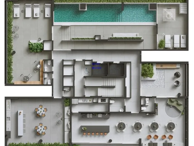 Imagem 7: Apartamento de Alto Padrão no Campina do Siqueira, Curitiba-PR 2 e 3 Quartos, Garagem