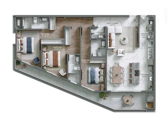 Imagem 9: Apartamento Alto Padrão a Venda em Bombinhas Sc