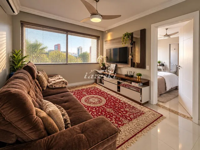 Imagem 9: Duplex mobiliado a venda e locação, 1 Quarto e 2 suítes, Edifício Martin Fierro