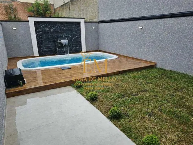 Imagem 2: Sobrado à venda em Araucária, Costeira, com 3 quartos, 162m², com piscina