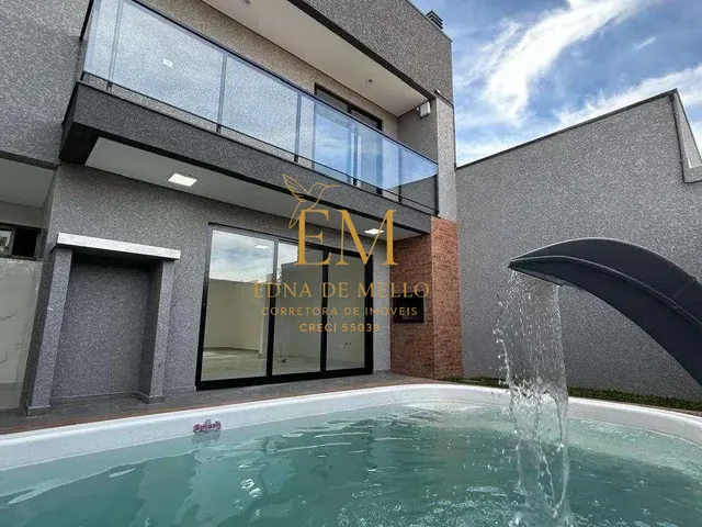 Imagem 4: Sobrado à venda em Araucária, Iguaçu, com 3 quartos, 176m², com piscina