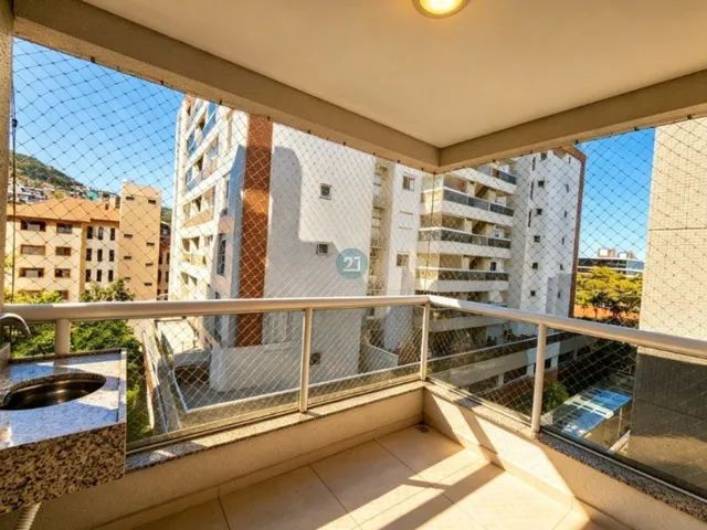 Imagem 12: Apartamento mobiliado com 02 quartos, 01 agaragem, e ampla sacada com churrasqueira no