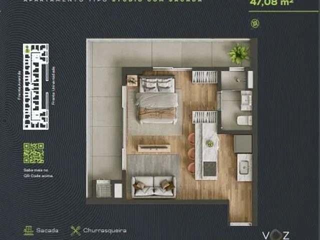 Imagem 13: Apartamento Studios