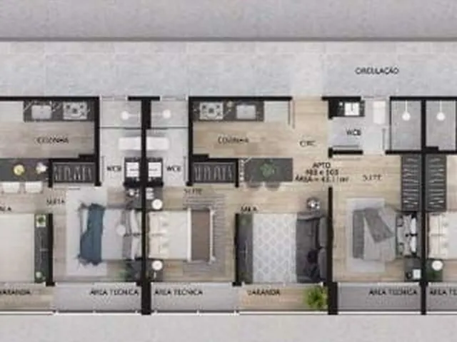 Imagem 8: Flat À Venda no Bairro Bessa - João Pessoa/Pb