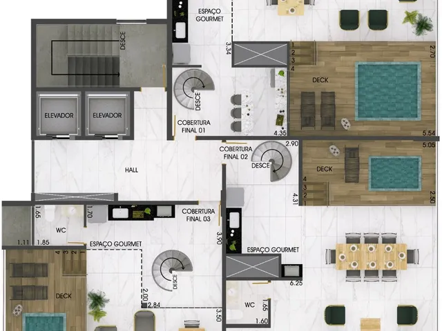 Imagem 11: Apartamento À Venda no Bairro Bessa - João Pessoa/Pb