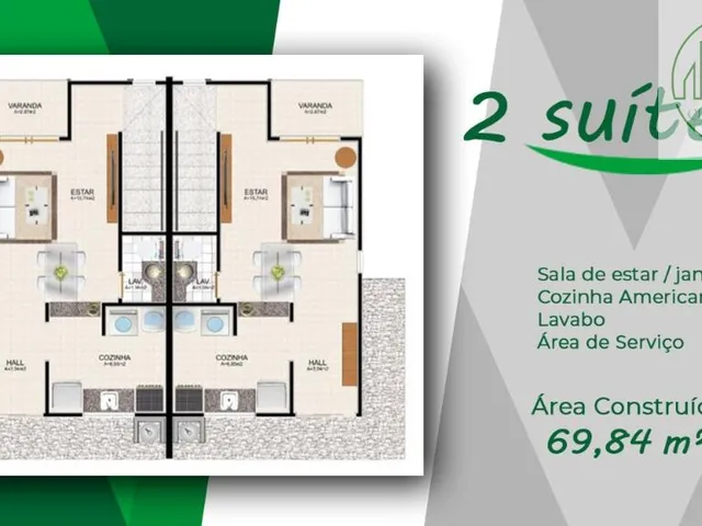 Imagem 6: Esmeralda II Casa em condomínio com 2 dormitórios