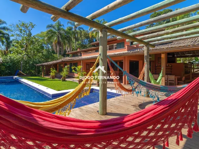 Imagem 8: Casa Porto da Lagoa com Aluguel Mensal Área Gourmet, Piscina, Campo de Futebol