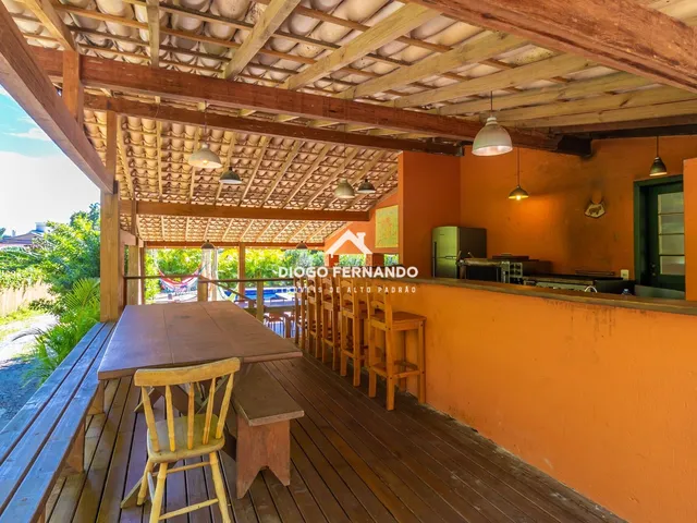 Imagem 12: Casa Porto da Lagoa com Aluguel Mensal Área Gourmet, Piscina, Campo de Futebol