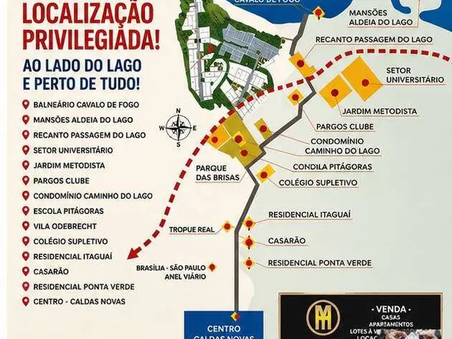Imagem 2: Lotes Financiados no Setor Jequitimar Sem Consulta e Sem Análise em Caldas Novas Goiás