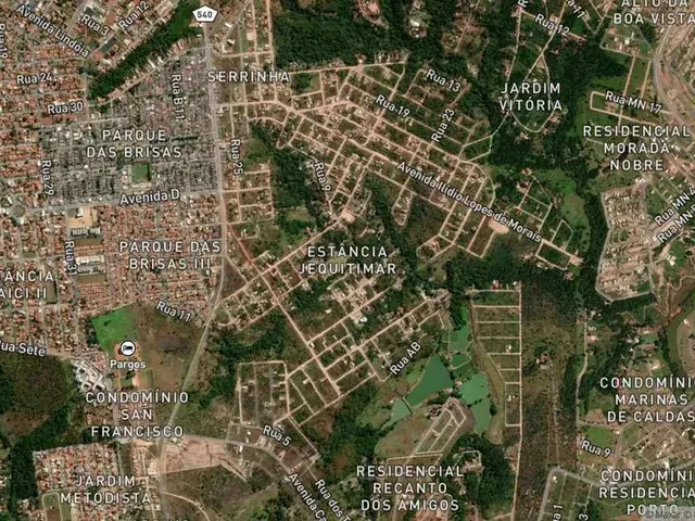 Imagem 4: Lotes Financiados no Setor Jequitimar Sem Consulta e Sem Análise em Caldas Novas Goiás
