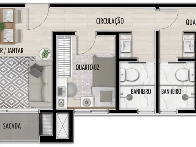 Imagem 10: Apartamento à venda no bairro Pinheirinho - Curitiba/PR