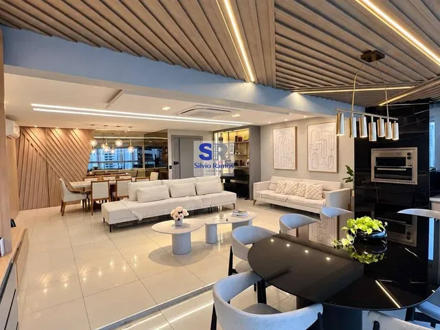 Imagem 2: Maravilhoso apartamento mobiliado de 170 m² no Ed. Le Parc – Andar Alto