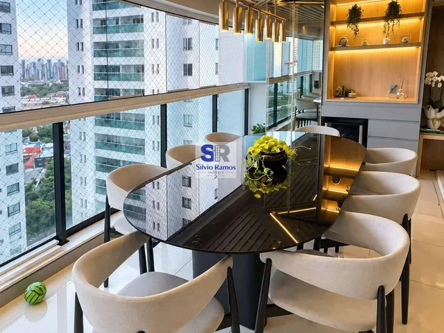 Imagem 12: Maravilhoso apartamento mobiliado de 170 m² no Ed. Le Parc – Andar Alto