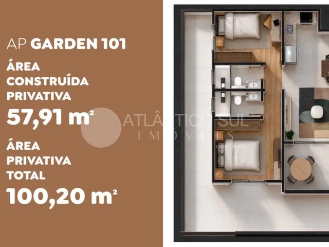 Imagem 6: Apartamentos novos na planta à venda, GAIVOTAS, MATINHOS - PR