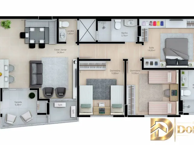 Imagem 4: Residencial Castellano - no Bairro Cristo Rei, Içara/Sc