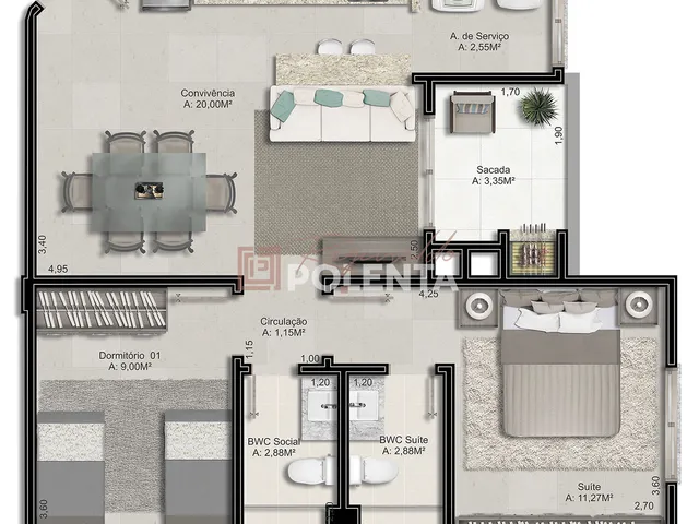 Imagem 4: Parque Cataluña Residencial