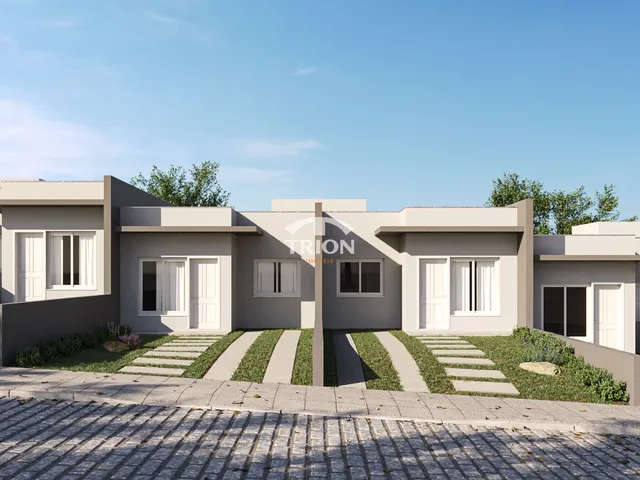 Imagem 2: Geminada de 2 dormitórios em construção à venda no bairro Campestre em Lajeado