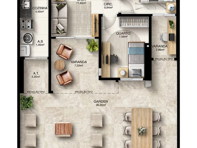 Imagem 14: Lançamento Apartamento 2 Quartos Alto Padrão em Jokey de Itaparica, Vila Velha Es