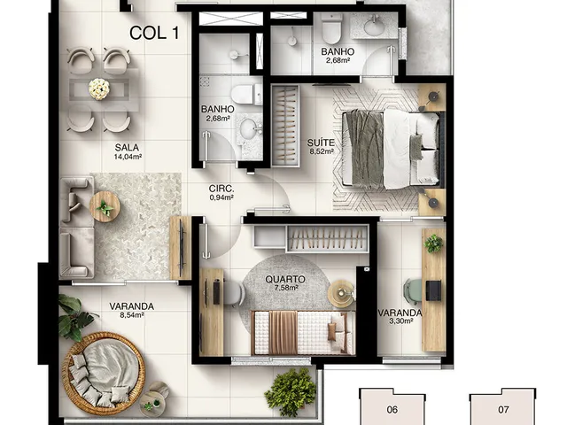Imagem 15: Lançamento Apartamento 2 Quartos Alto Padrão em Jokey de Itaparica, Vila Velha Es