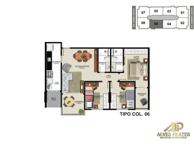 Imagem 14: Lançamento Apartamento 03 Quartos Alto Padrão Praia da Costa, Vila Velha Es