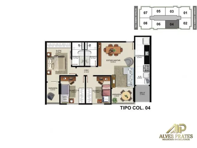 Imagem 4: Lançamento Apartamento 03 Quartos Alto Padrão Praia da Costa, Vila Velha Es