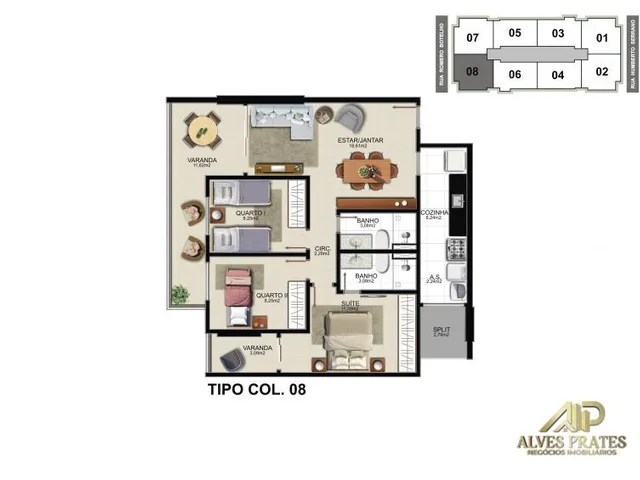 Imagem 3: Lançamento Apartamento 03 Quartos Alto Padrão Praia da Costa, Vila Velha Es