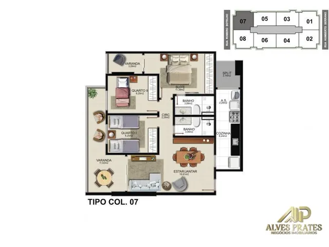 Imagem 15: Lançamento Apartamento 03 Quartos Alto Padrão Praia da Costa, Vila Velha Es