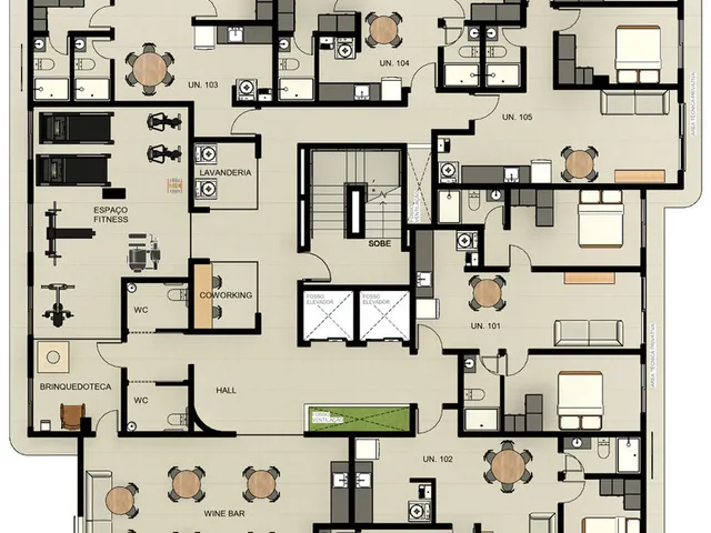 Imagem 9: Velaris Apartamento com 2 dormitórios