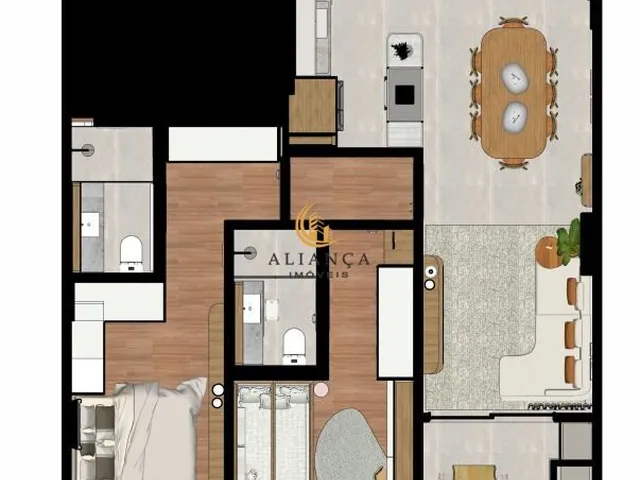 Imagem 4: Apartamento em Campinas, São José/SC