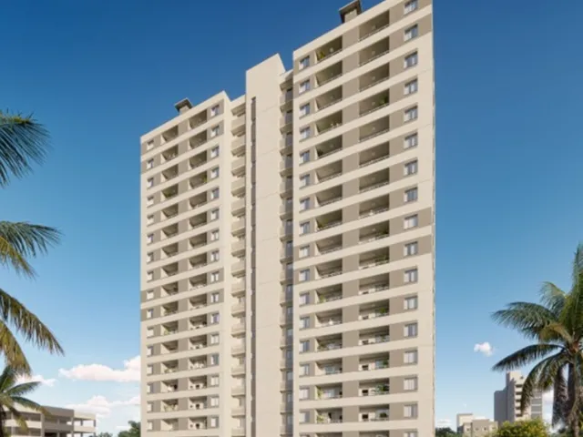 Imagem: O apartamento possui 2 Dormitórios, 1 Banheiro, 1 Vaga na