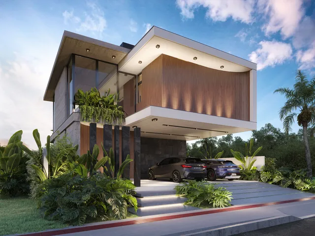 Imagem: Casa Contemporânea em meio ao Verde, confira!