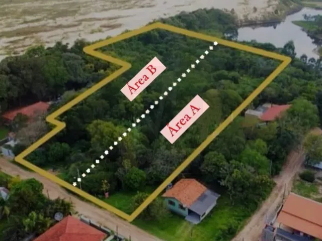 Imagem 4: Terreno escriturado, medindo 9.600 m2 (nove mil e seiscentos metros quadrados, localizado