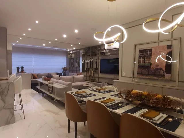 Imagem: Living Villaggio Tatuapé Apartamento