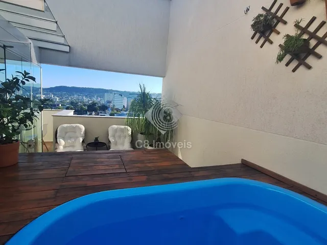 Imagem 7: Cobertura Mobiliada Central 2 Dormitórios Sendo Um Suítes Com Piscina