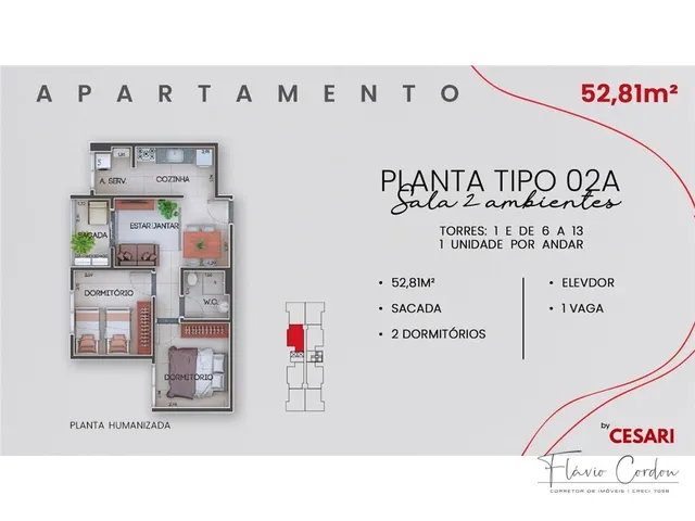 Imagem 6: Apartamento em Vila Planalto, Campo Grande/MS