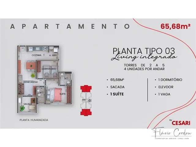 Imagem 7: Apartamento em Vila Planalto, Campo Grande/MS