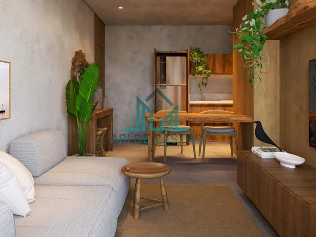 Imagem 5: Apartamento Studio na Praia do Francês 34m² a Venda no Cond Azure - Alagoas