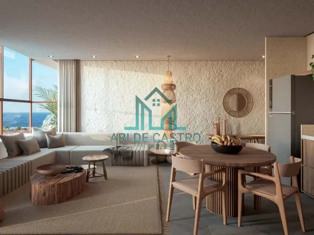 Imagem 3: Apartamento Studio na Praia do Francês 34m² a Venda no Cond Azure - Alagoas