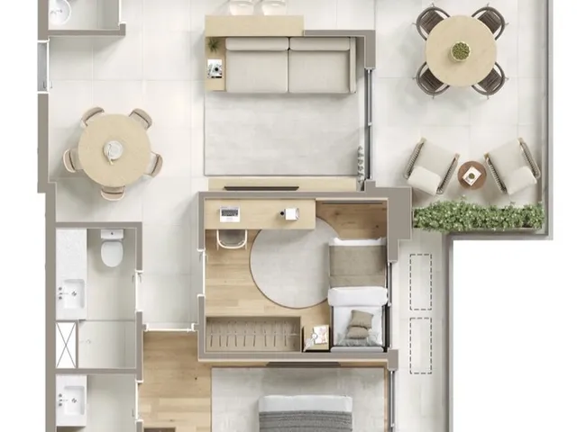 Imagem 5: Kronos Apartamento com 2 dormitórios
